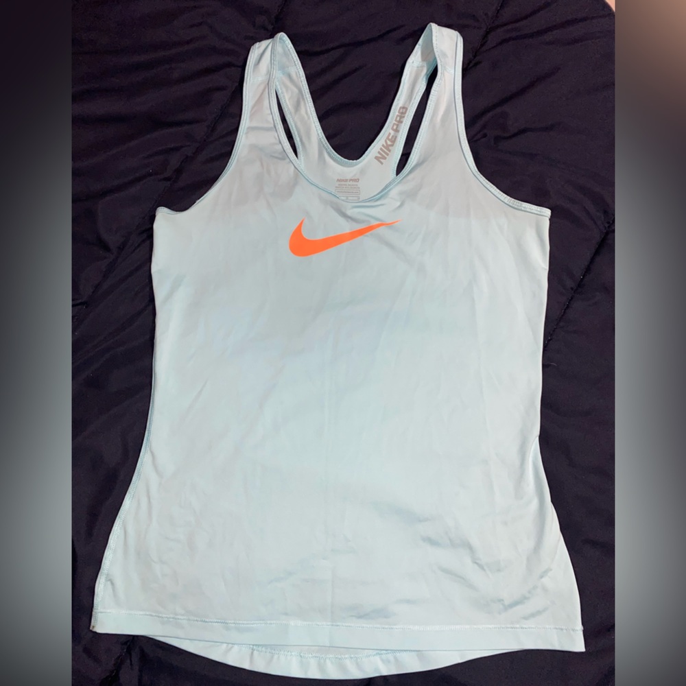 Nike Dri Fit Tank, baby blue , M.